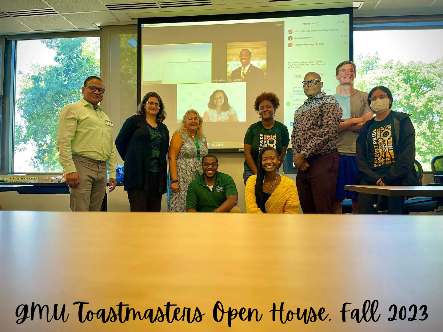 GMU Toastmasters Open House, Fall 2023